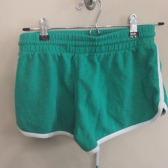 Garage Comfy Green Shorts - Picture 2 of 2
